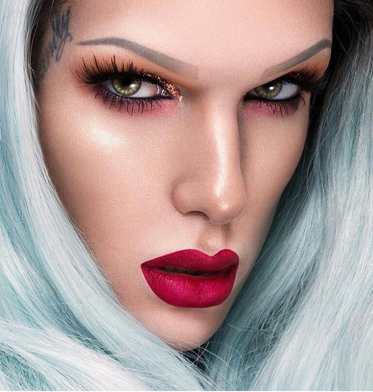 JeffreeMakeupLook1